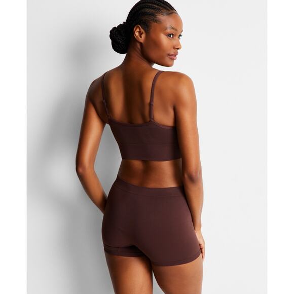 State of Day Women's Seamless Slip Short Puce Size S 1011 - Picture 2 of 3